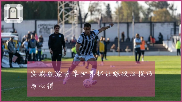 实战经验分享世界杯让球投注技巧与心得
